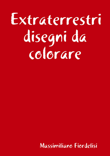 Extraterrestri disegni da colorare