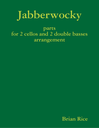 Jabberwocky Arrangement Parts