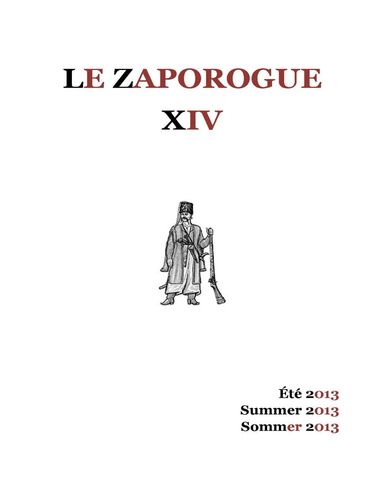 LE ZAPOROGUE XIV