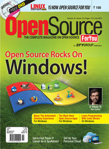 Open Source For You, July 2013
