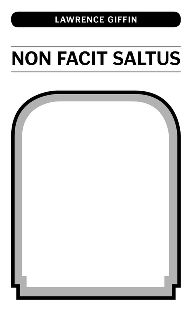 NON FACIT SALTUS