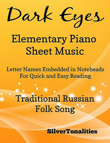 Dark Eyes Elementary Piano Sheet Music Pdf