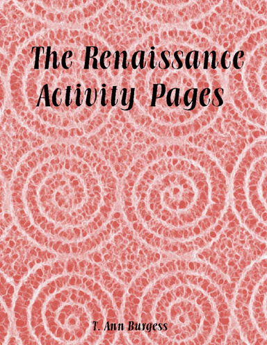 The Renaissance: History Activity Pages for Kingfisher History or Notebooking
