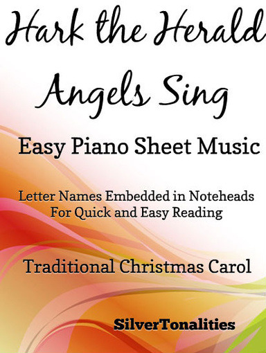 Hark the Herald Angels Sing Easy Piano Sheet Music Pdf