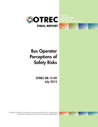 OTREC-RR-13-09