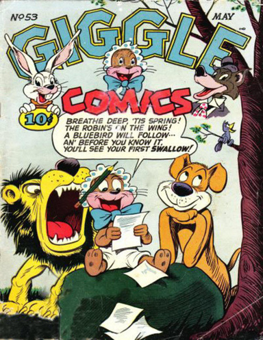 Giggle Comics Number 53 Humor Comic Book