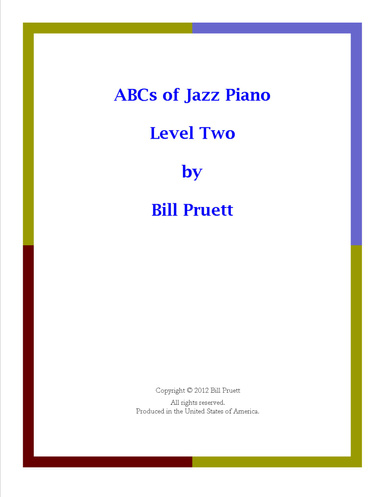 ABCs of Jazz Piano Level Two, Lesson 1