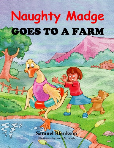 Naughty Madge goes to a farm