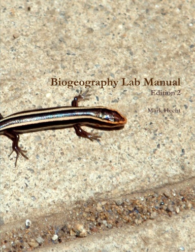 Biogeography Lab Manual