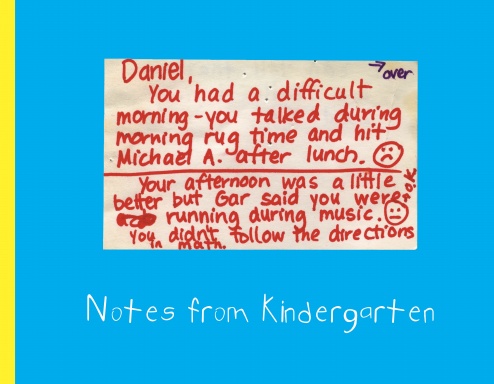 Notes from Kindergarten