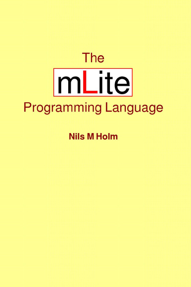 The mLite Programming Language