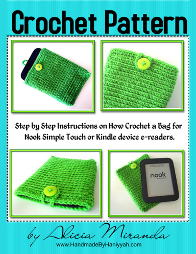 Crochet Pattern for Nook or Kindle e-Readers