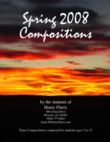 Student Compositions 2008