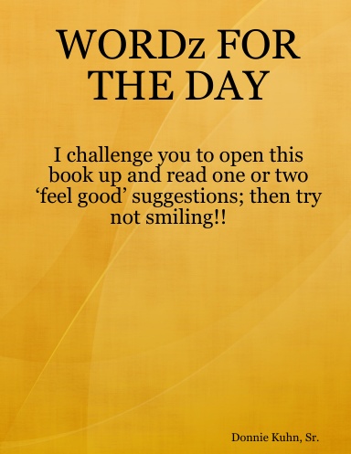 WORDz FOR THE DAY