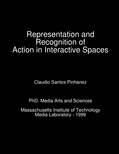 Claudio Pinhanez PhD Thesis - MIT 1999