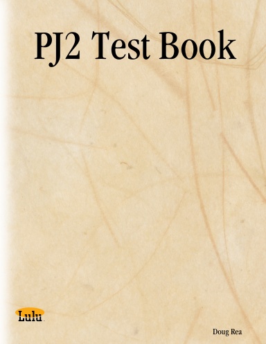 PJ2 Test Book