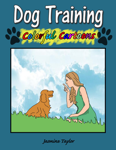Dog Training Colorful Cartoons
