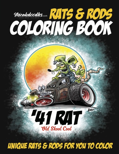 Download Micahdoodles Rats Rods Coloring Book