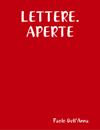 LETTERE. APERTE