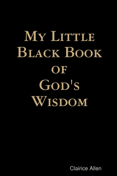 My Little Black Book of God's Wisdom