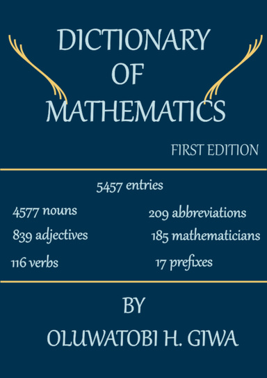 Dictionary of Mathematics
