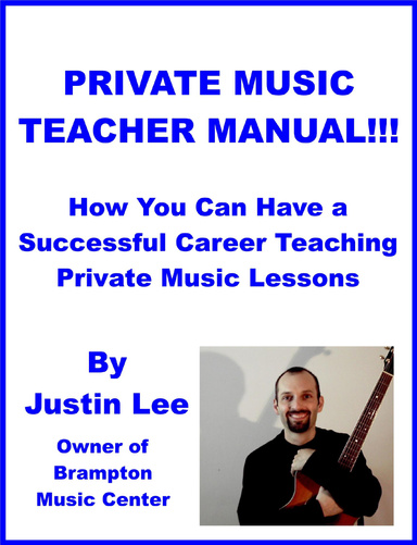 Private Music Teacher Manual