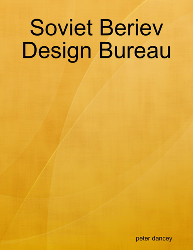 Soviet Beriev Design Bureau
