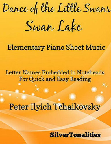Dance of the Little Swans Swan Lake Elementary Piano Sheet Music Pdf