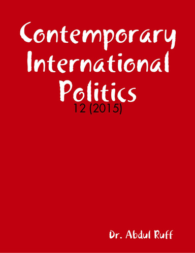 Contemporary International Politics - 12 (2015)