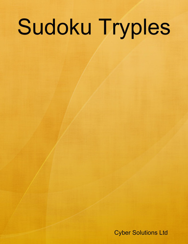 Sudoku Tryples