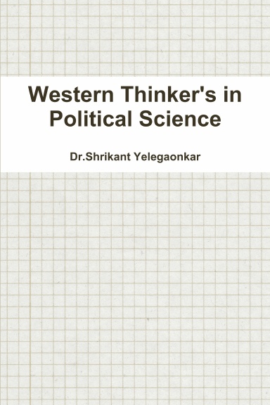 Western Thinker's in Political Science