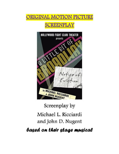 A Little Bit of Broadway Screenplay Ebook