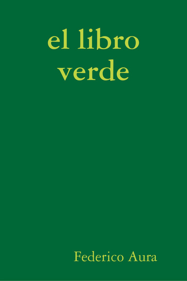el libro verde