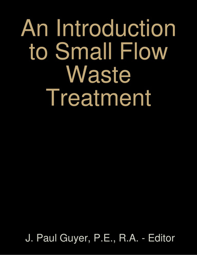 An Introduction to Small Flow Waste Treatment