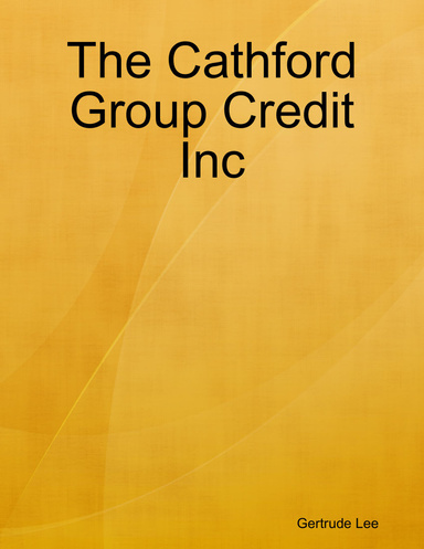The Cathford Group Credit Inc