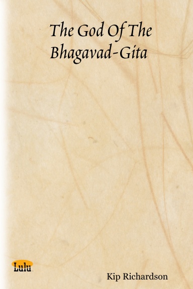 The God Of The Bhagavad-Gita