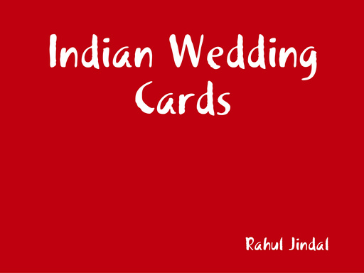 Indian Wedding Cards