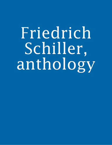Friedrich Schiller, anthology