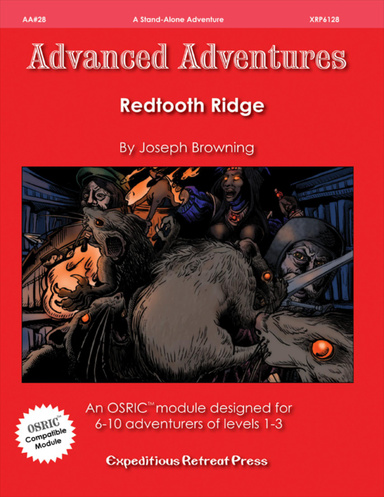Advanced Adventures #28: Redtooth Ridge (PDF Version)