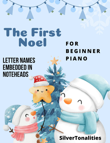 First Noel Beginner Tots Piano Sheet Music Pdf
