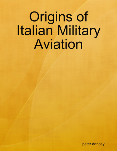 Origins of Italian Military Aviation
