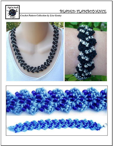 Beaded Flamboyance - Crochet Pattern