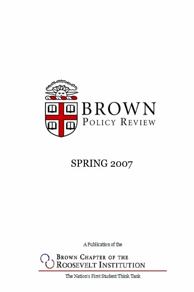 Brown Policy Review