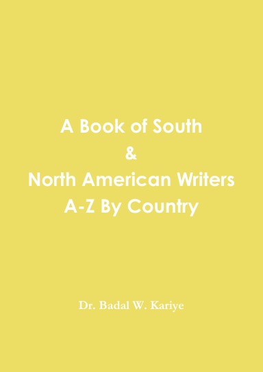 A Book of South & North American Writers