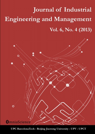 Journal of Industrial Engineering and Management Vol.6, No.4