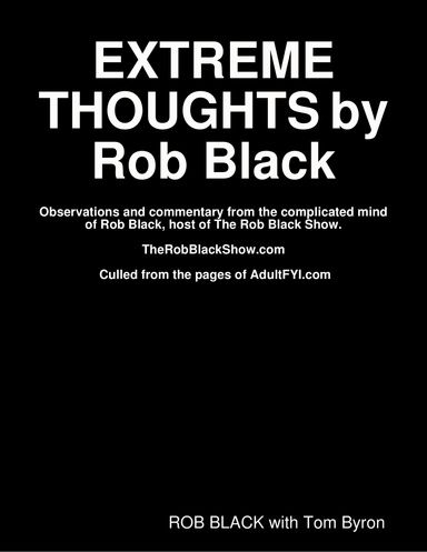 EXTREME THOUGHTS by Rob Black