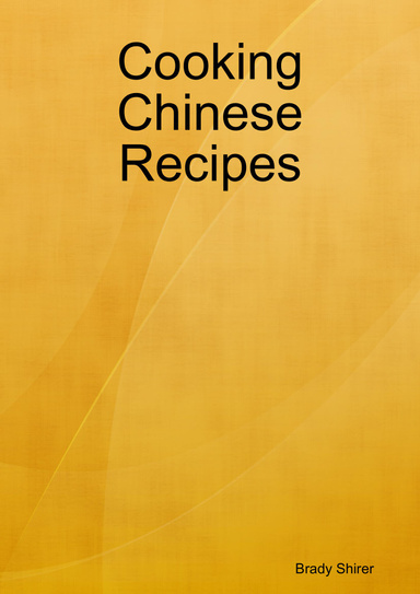 Cooking Chinese Recipes