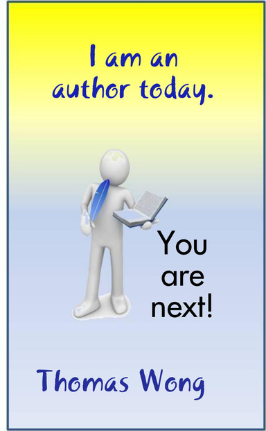 I am an author today. You are next!