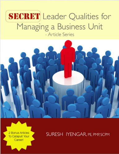 Secret Leader Qualities for Managing a Business Unit