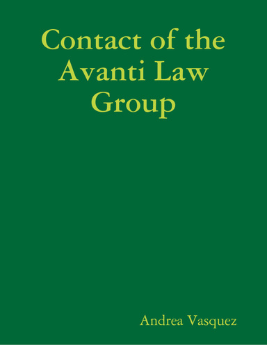 Contact of the Avanti Law Group